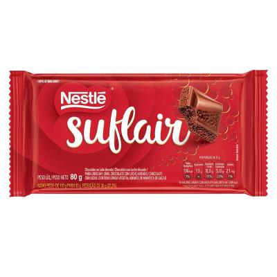 Chocolate Nestlé Suflair ao Leite 80g